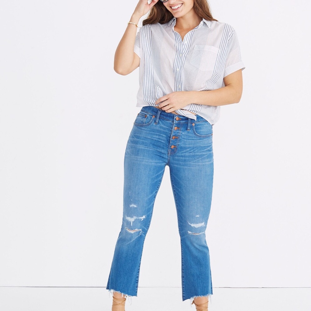 NWT Madewell Cali Denim Boot Cut